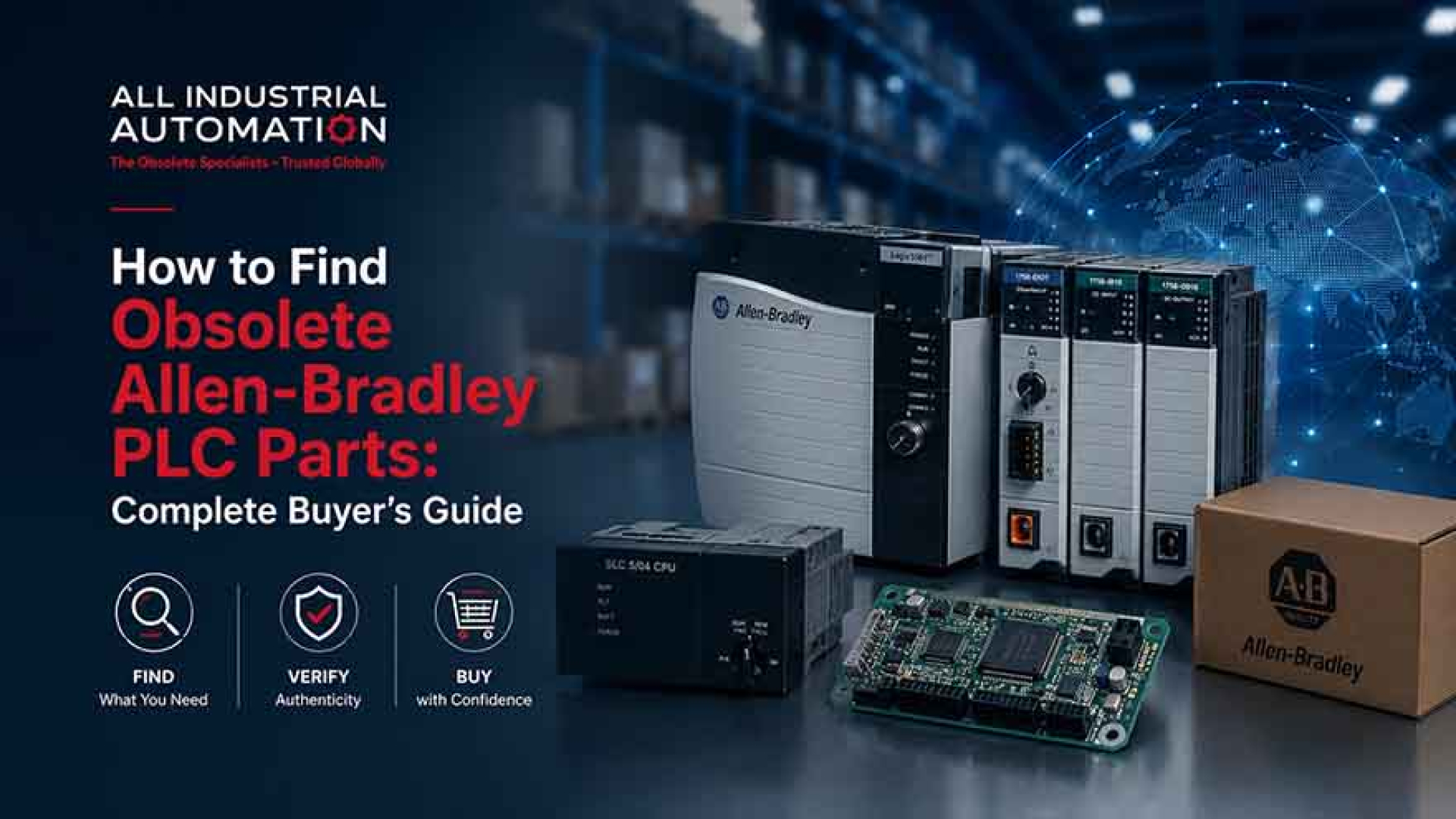 How to Find Obsolete Allen-Bradley PLC Parts: Complete Buyer's Guide