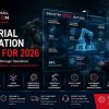 Industrial Automation Trends for 2026: AI, Robotics and Smart Manufacturing