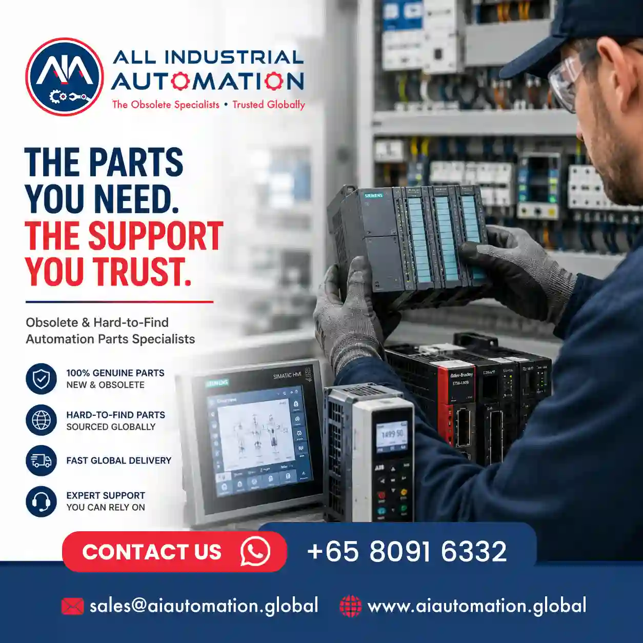 PLC automation parts and obsolete industrial control spares