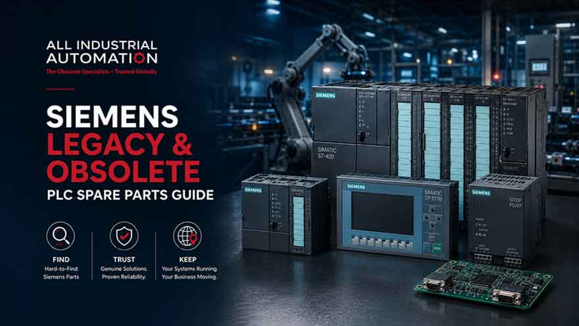 Siemens Legacy & Obsolete PLC Spare Parts Guide