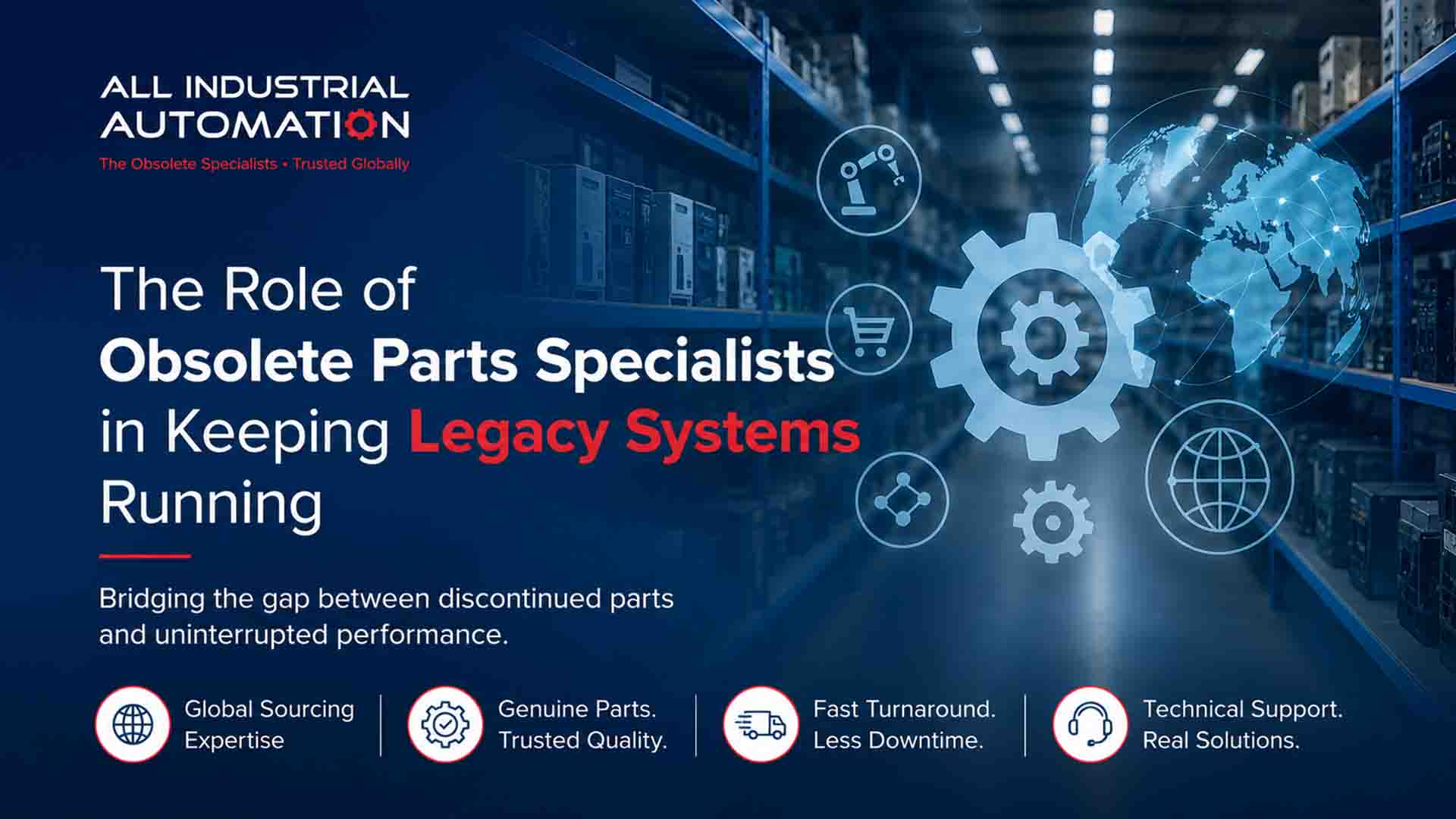 The Role of Obsolete Parts Specialists in Keeping Legacy Systems Running